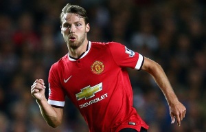 MILTON KEYNES, ENGLAND - AUGUST 26: Nick Powell of Manchester United in action during the Capital One Cup second round match between MK Dons and Manchester United at Stadium mk on August 26, 2014 in Milton Keynes, England. (Photo by Clive Mason/Getty Images)